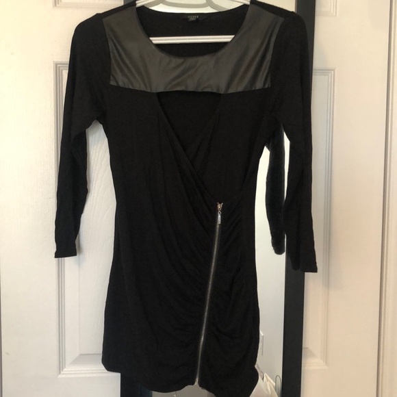 Guess black long top/short dress almost new - Picture 1 of 4